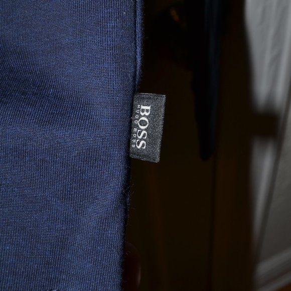 Hugo Boss Long Sleeve Elbow Patch Men's Shirt - Picture 3 of 6